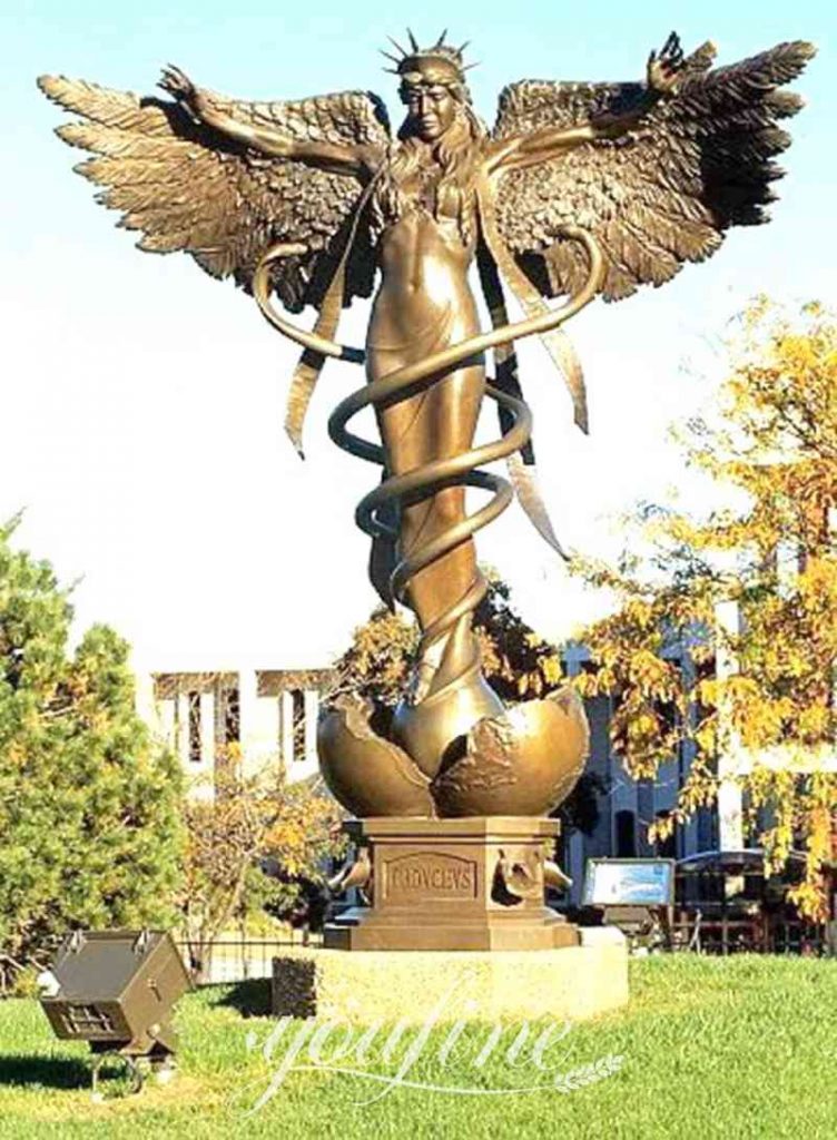 angel statues outdoor-YouFine Sculpture