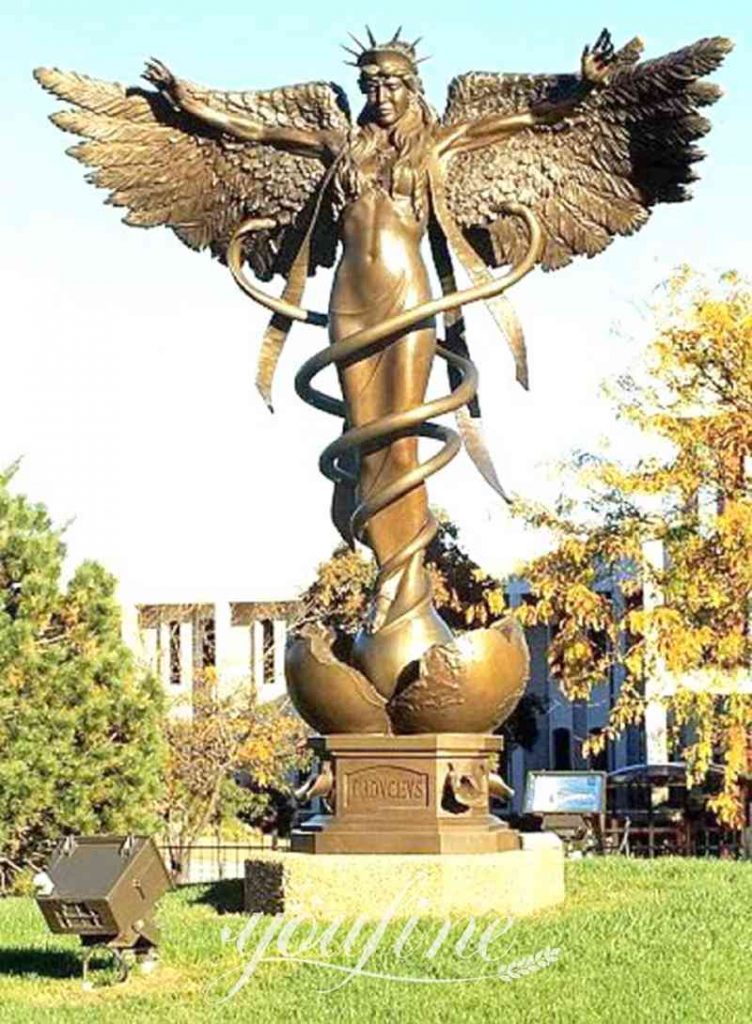 Classical Bronze Life-size Angel Statues for Sale - Customer Feedback - 34