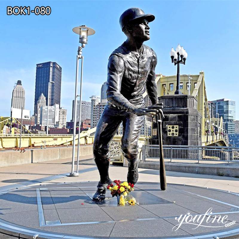 Bronze Baseball Player Statue YouFine Sculpture