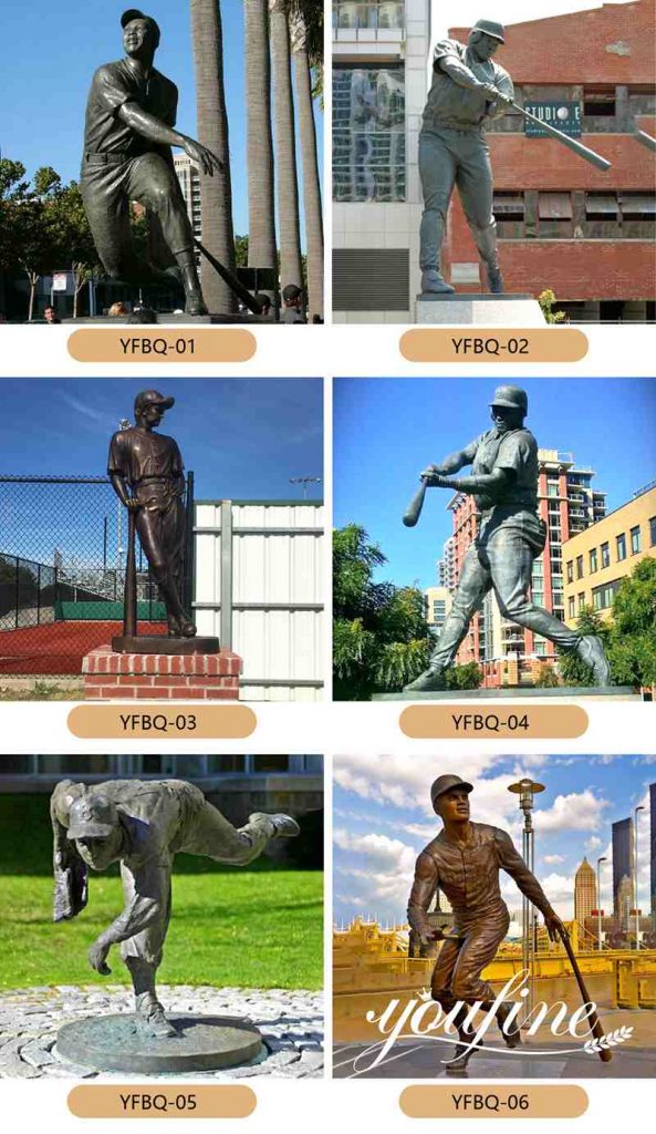 Life Size Bronze Jimmie Foxx Statue Baseball Player Factory Supplier - Casting Bronze Sports Statues - 4