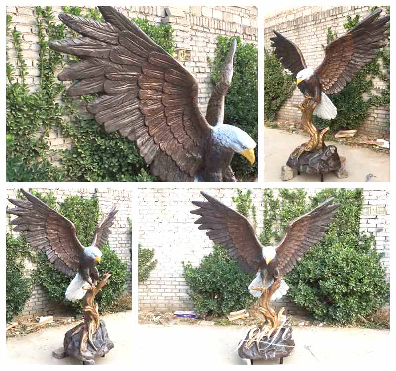 Introduction of Eagle Bronze Statue