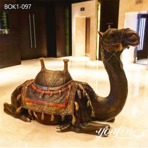 Bronze life-size Camel Statue Garden Decor for Sale BOK1-097