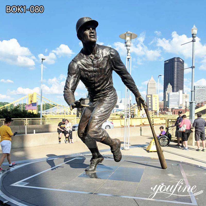 Bronze Baseball Player Statue YouFine Sculpture