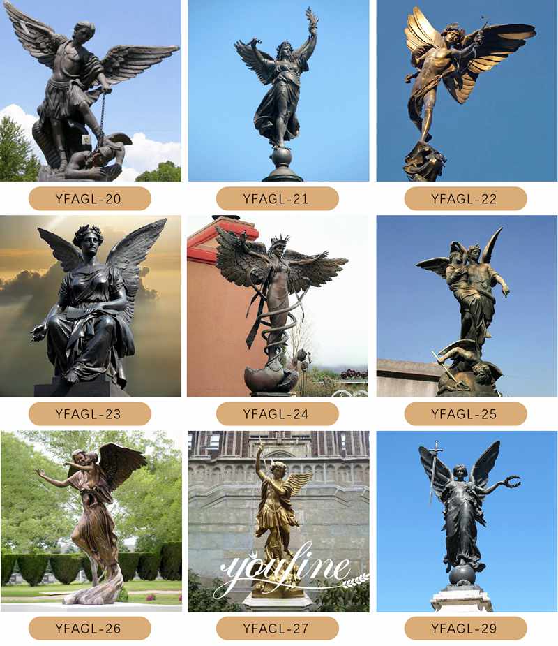 Classical Bronze Life-size Angel Statues for Sale - Customer Feedback - 14