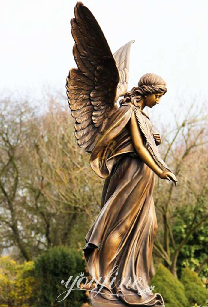 Classical Bronze Life-size Angel Statues for Sale - Customer Feedback - 42