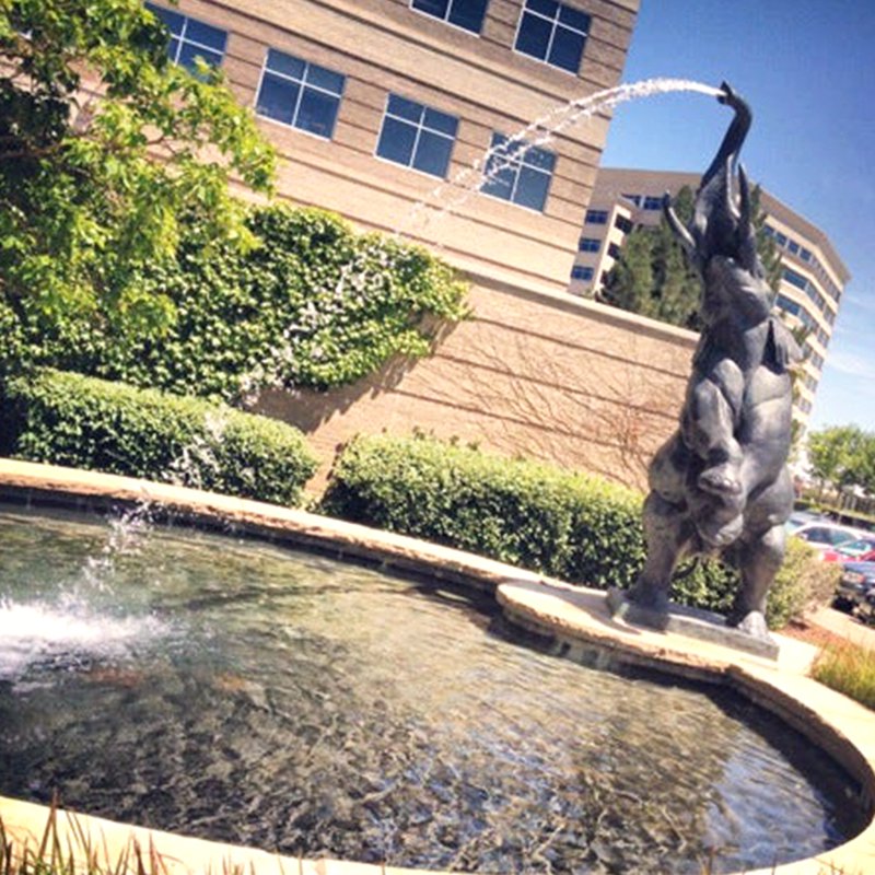 elephant garden fountain