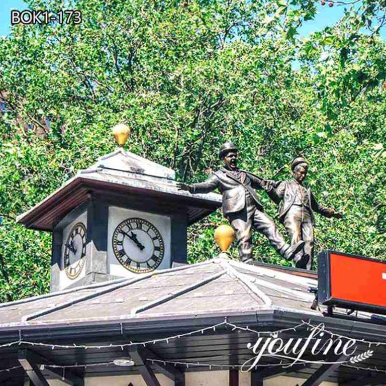 Bronze Laurel and Hardy Statue for Sale YouFine Sculpture