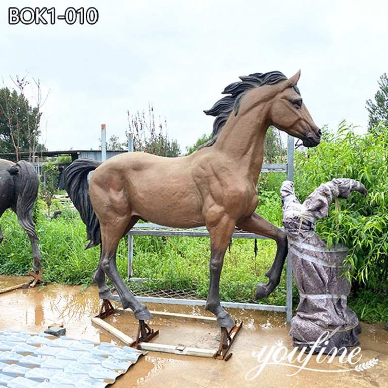 Bronze Lifesize Horse Lawn Statue YouFine Bronze Sculpture