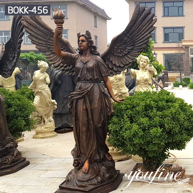 Large Outdoor Angel Statue Details: