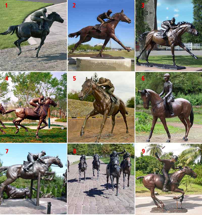 Life-size Bronze Horse Sculpture Factory Manufacturer - YouFine News - 12