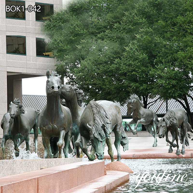 ntroducing Antique Bronze Horse Sculptures: