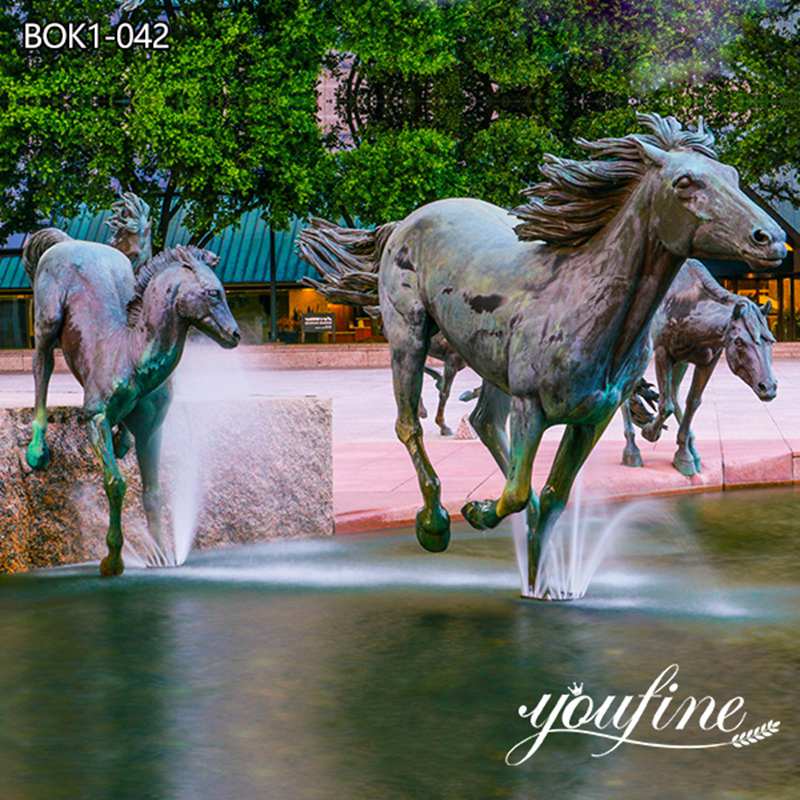 ntroducing Antique Bronze Horse Sculptures: