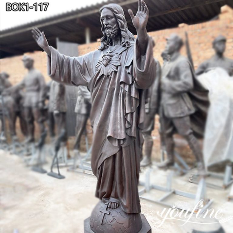 amous Catholic Statue Details: