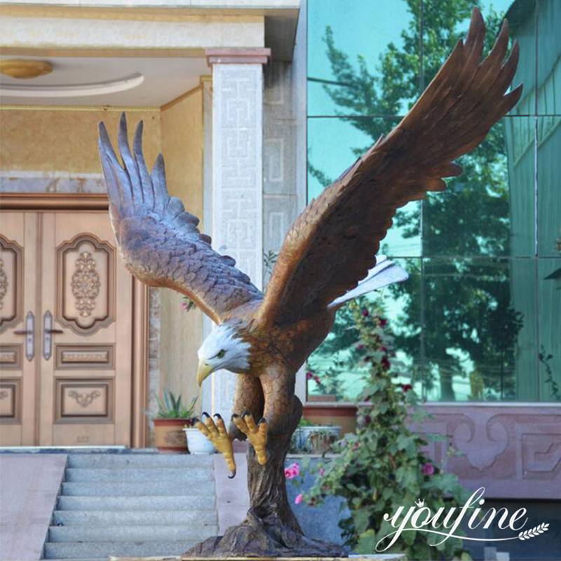 Custom Bronze Outdoor Eagle Statue for Sale - Customer Feedback - 7