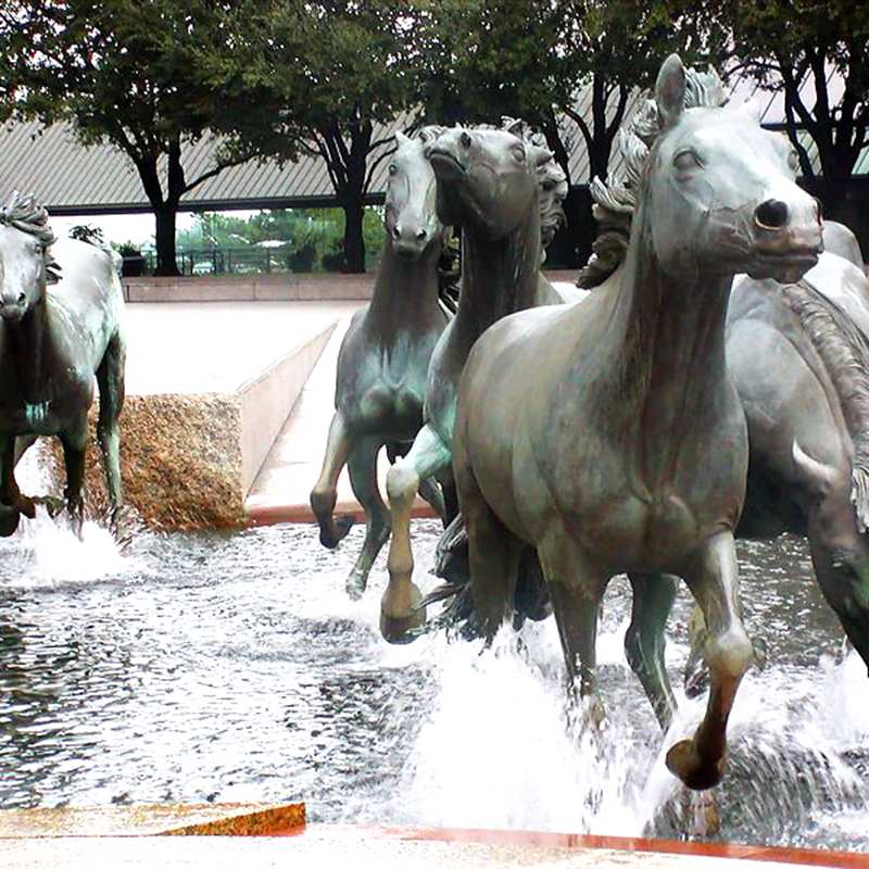 Outdoor Bronze Horse Sculpture for Sale - YouFine News - 32