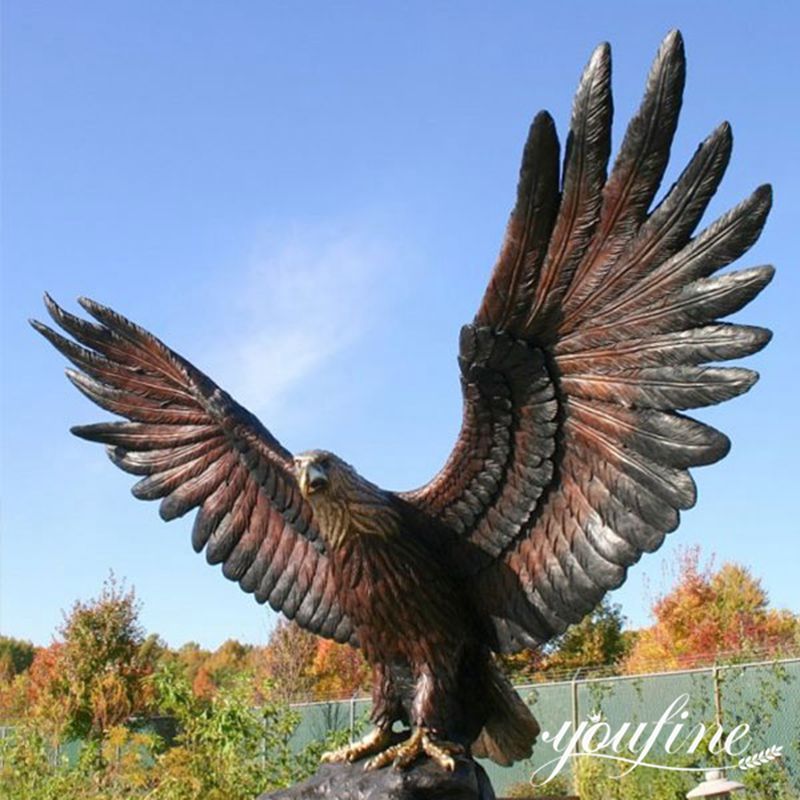 Custom Bronze Outdoor Eagle Statue for Sale - Customer Feedback - 6