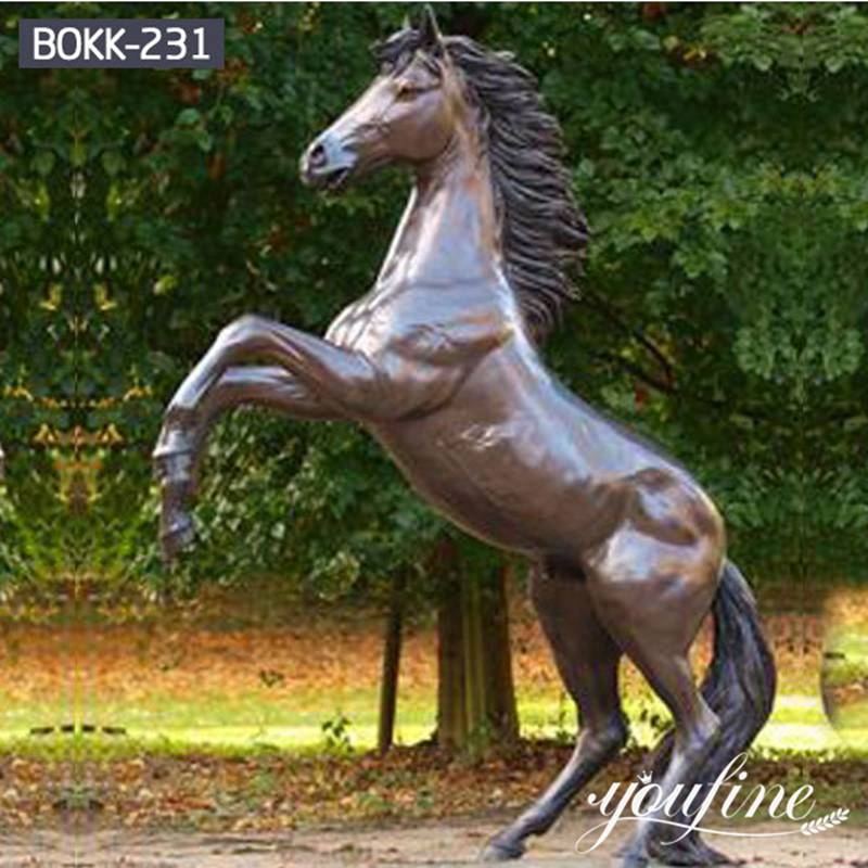 Life-size Bronze Horse Sculpture Factory Manufacturer - YouFine News - 5