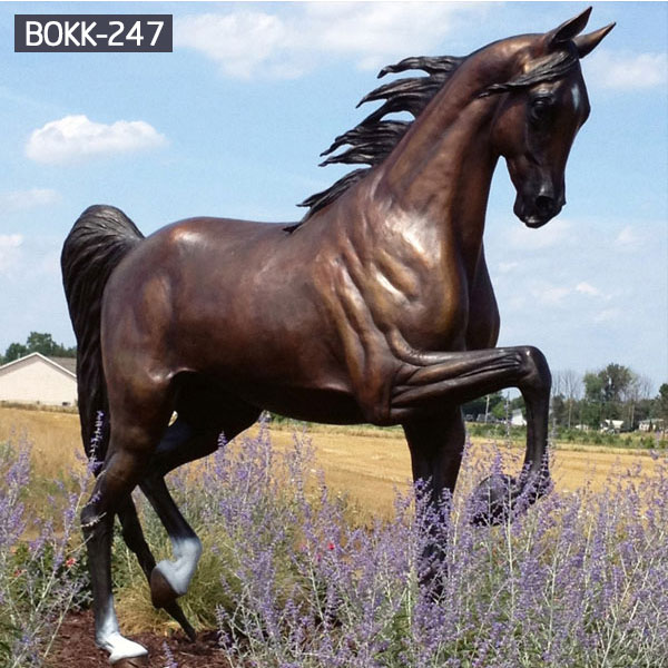 Bronze Life-size Outdoor Horse Statues for Sale BOK1-010 - Bronze Horse Statues - 4