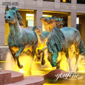 ntroducing Antique Bronze Horse Sculptures: