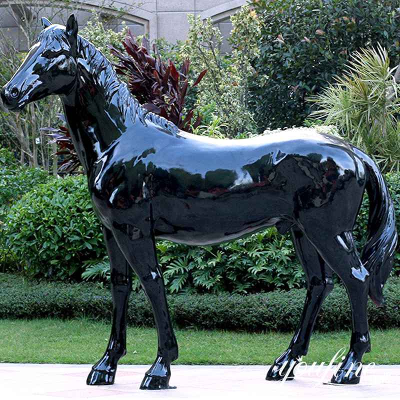 Outdoor Life-size Bronze Horse Statue Factory Supplier BOK1-133 - Bronze Horse Statues - 1