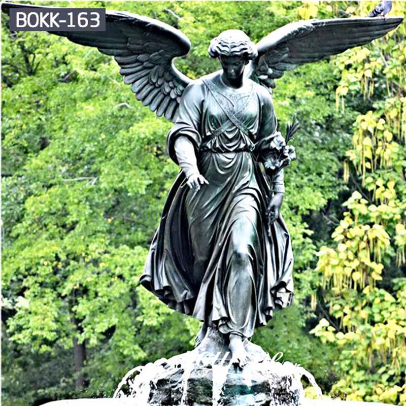 Large Outdoor Angel Statue Details