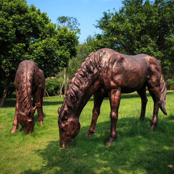 Outdoor Bronze Horse Sculpture for Sale - YouFine News - 7
