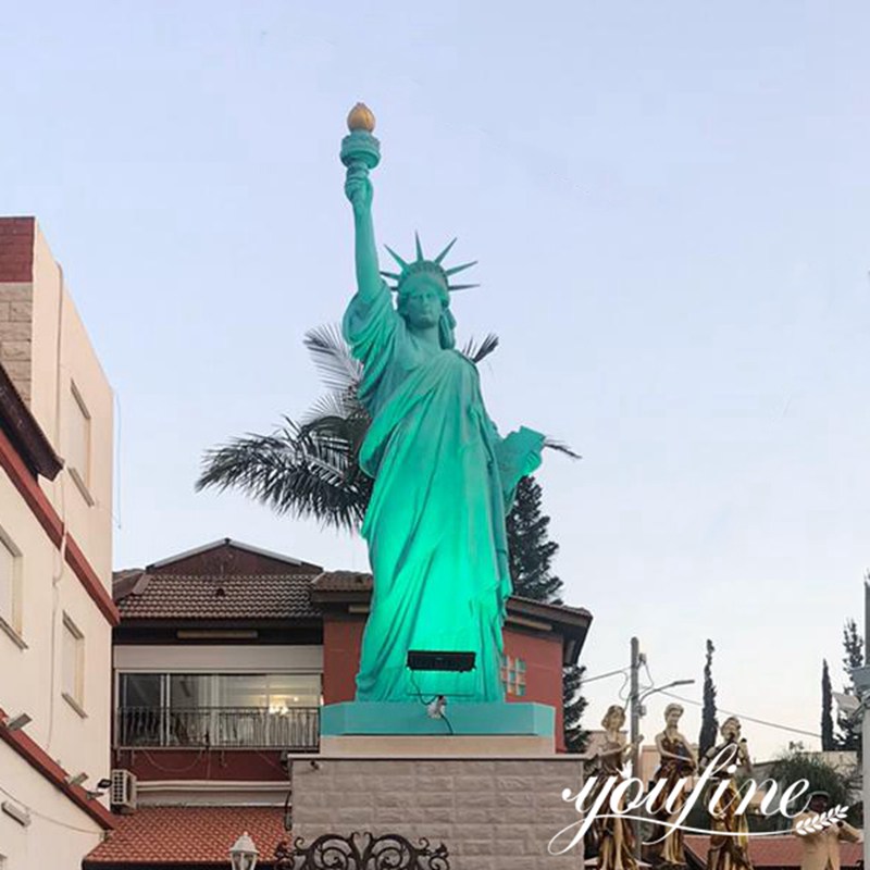 Famous Statue of Liberty Bronze Art Garden Decor Factory Supplier BOKK-763 - Bronze Famous Sculpture - 2