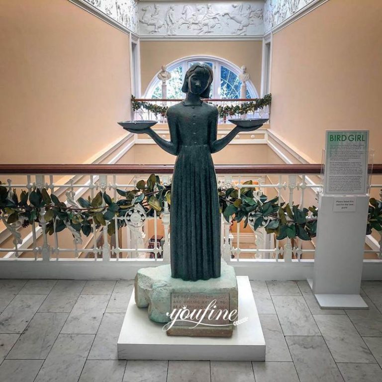 Savannah Bronze Bird Girl Statue for Sale YouFine Sculpture