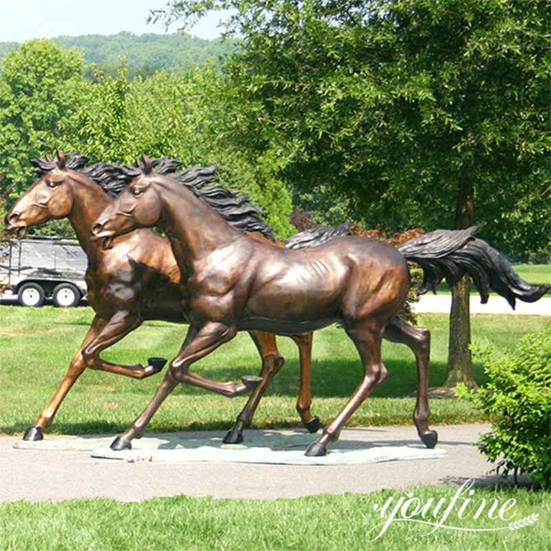 Life-size Bronze Horse Sculpture Factory Manufacturer - YouFine News - 4