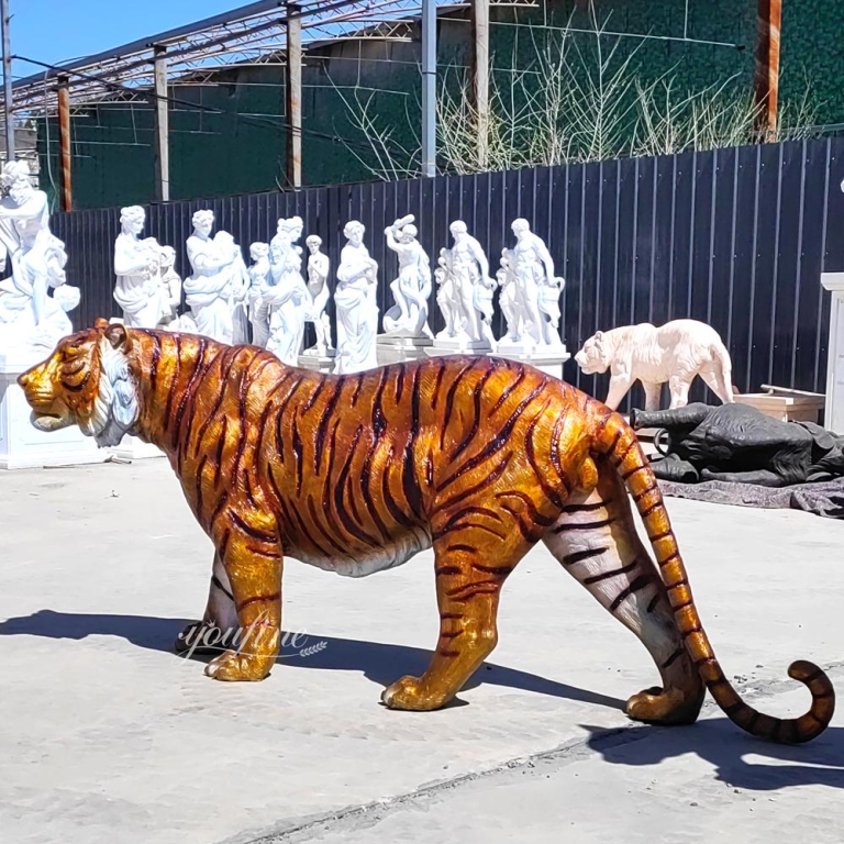 Outdoor Tiger Statue