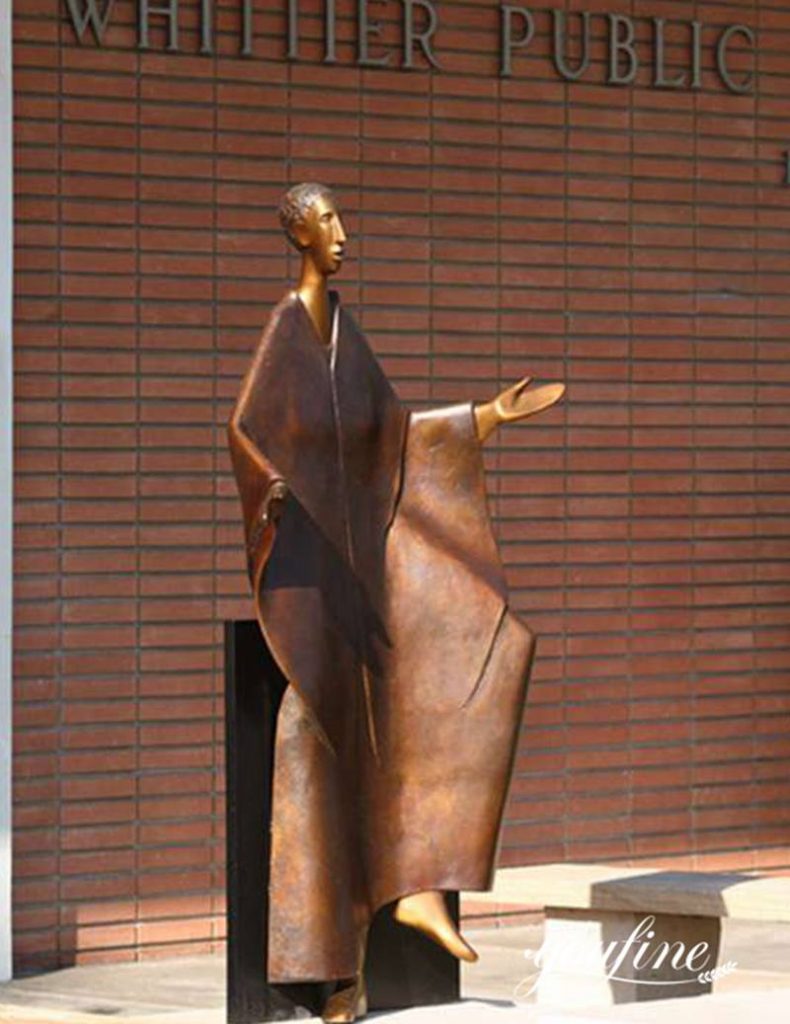 Famous Bronze Abstract Sculpture Carol Gold Modern Contemporary Art Wholesale BOK1-201 - Abstract Bronze Sculpture - 3