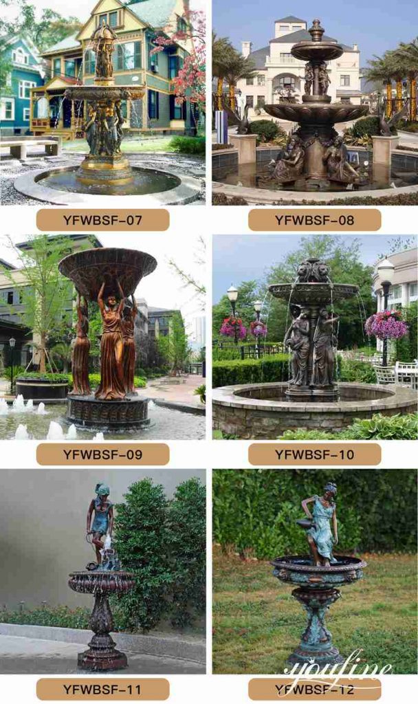 ore Bronze Fountain Styles: