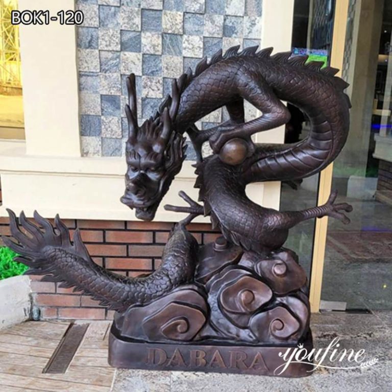 Bronze Chinese flying Dragon Fountain YouFine Sculpture