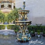 Details of the Bronze Fountain: