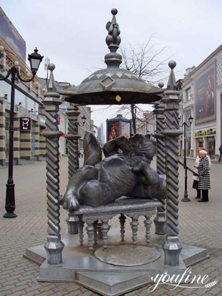Four Famous Bronze Cat Sculptures