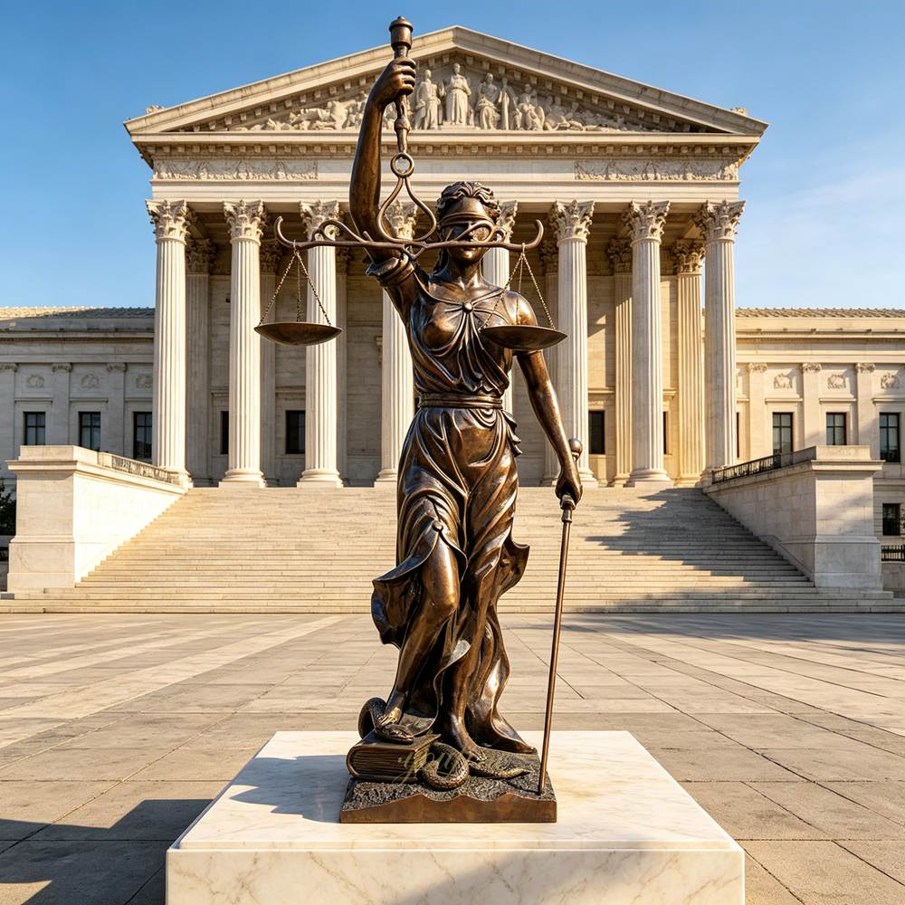 lifesize Lady Justice Statue
