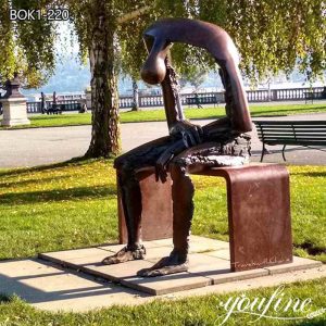 Bronze Melancholy Statue Replica Albert Gyorgy Art for Sale BOK1-220