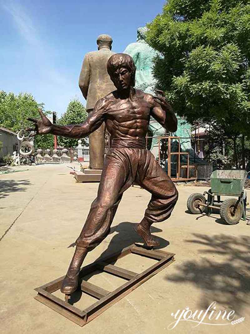 What is the Bronze Bruce Lee Statue