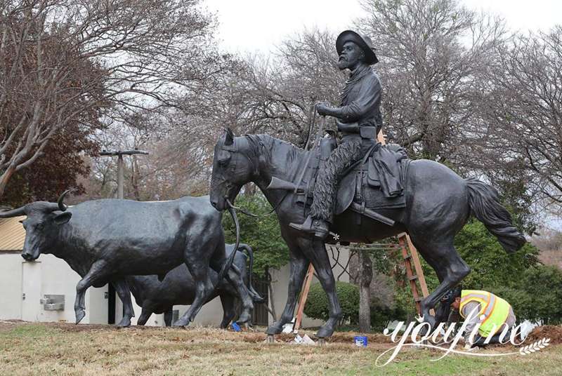 Where is a Large Bronze Longhorn Statue for Sale? - YouFine News - 6