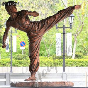 What is the Bronze Bruce Lee Statue?