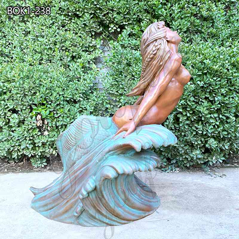 Outdoor Mermaid Statue Outside Pool Decor YouFine Sculpture