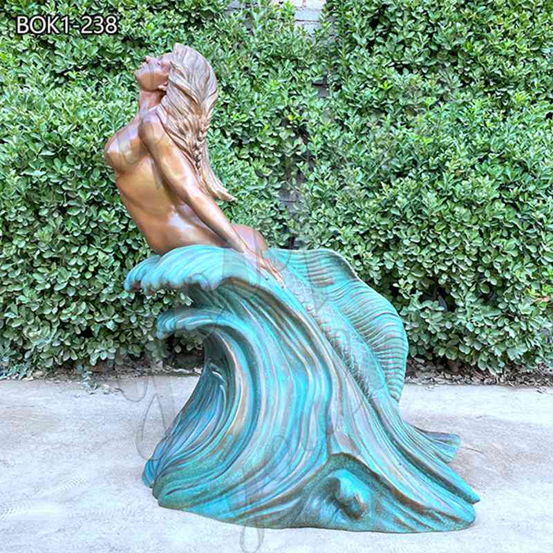 Outdoor Mermaid Statue Outside Pool Decor YouFine Sculpture