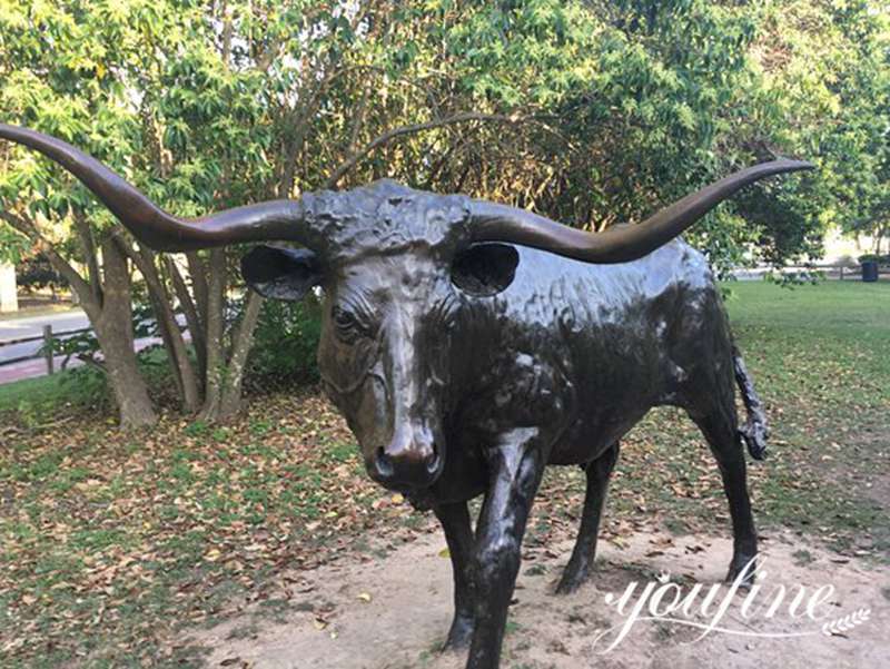 Where is a Large Bronze Longhorn Statue for Sale? - YouFine News - 4