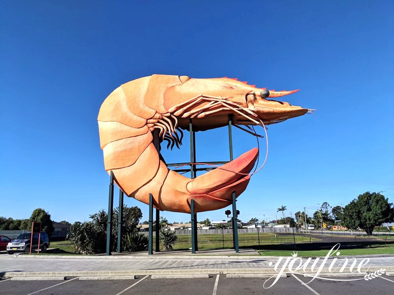 Bronze Giant Prawn Statues Seafood Restaurant Decor for Sale BOK1-232 - Other Animal sculptures - 5