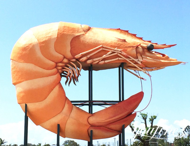 Bronze Giant Prawn Statues Seafood Restaurant Decor for Sale BOK1-232 - Other Animal sculptures - 4