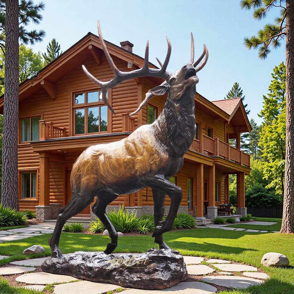 Popular Life Size Elk Statues for Sale