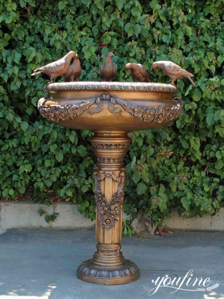 Do Birds Like Bronze Bird Baths? - YouFine News - 22