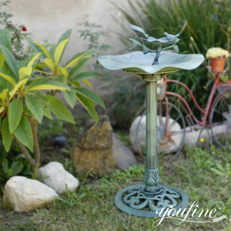 Do Birds Like Bronze Bird Baths YouFine Sculpture