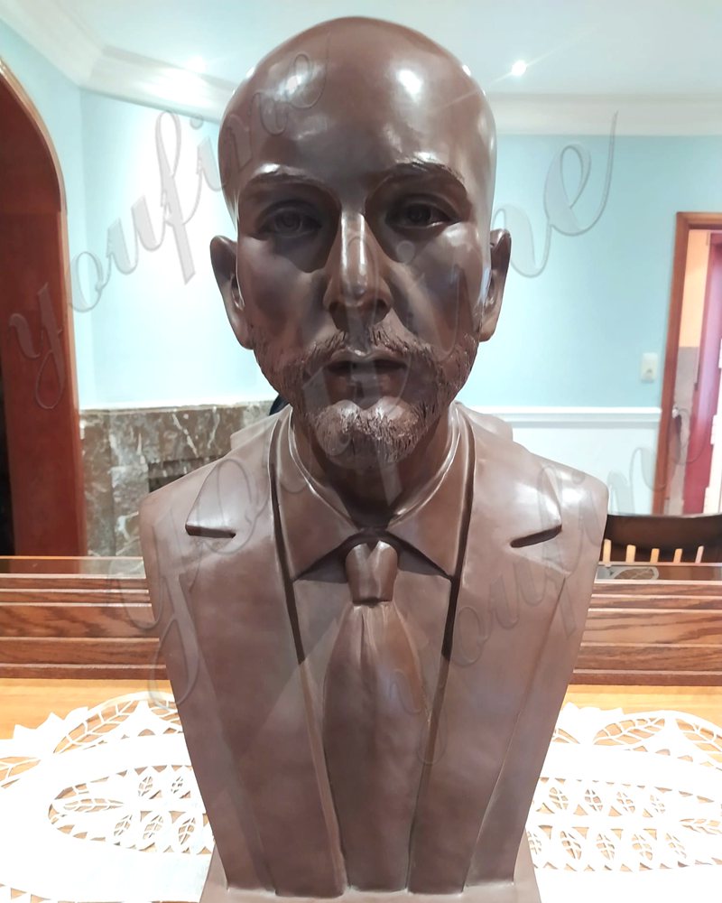 Custom a bronze bust sculpture of yourself - YouFine News - 4