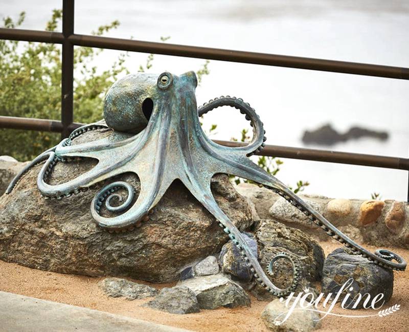 Outdoor Metal Octopus Sculpture Animal Art for Sale BOK1-268 - Other Animal sculptures - 3